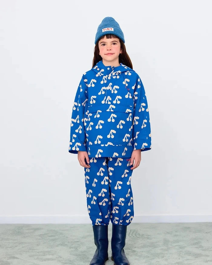 Детски спортен панталон Tinycottons CHERRIES WOVEN SWEATPANT