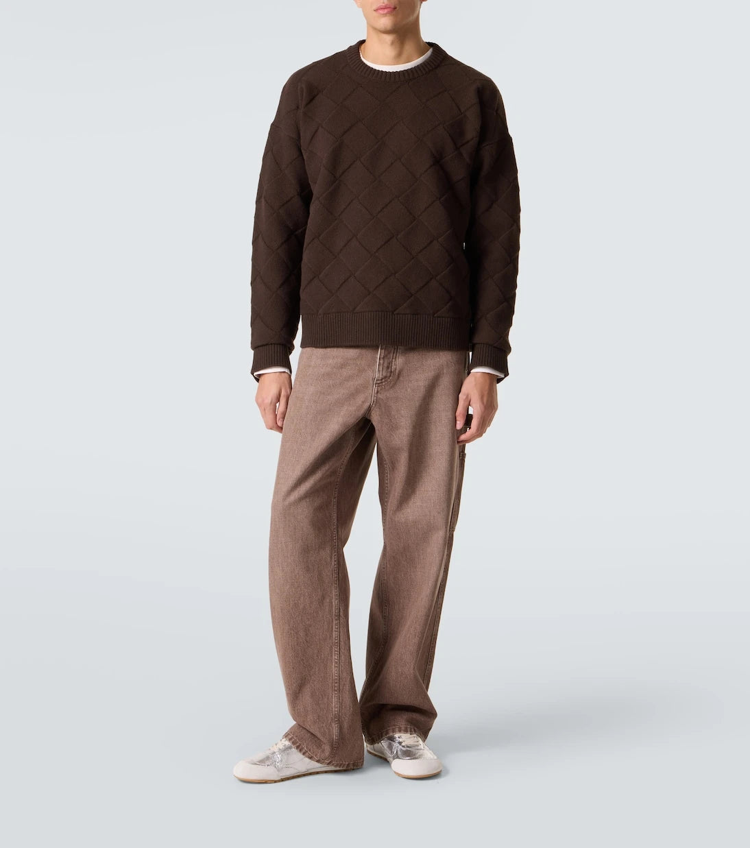 Bottega Veneta - Intrecciato wool-blend sweater