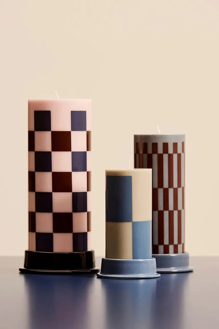 Декоративна свещ HAY Column Candle 25 x 9,6 x 9,6 cm