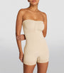 Skims Nude Seamless Sculpt Strapless Shorts Bodysuit
