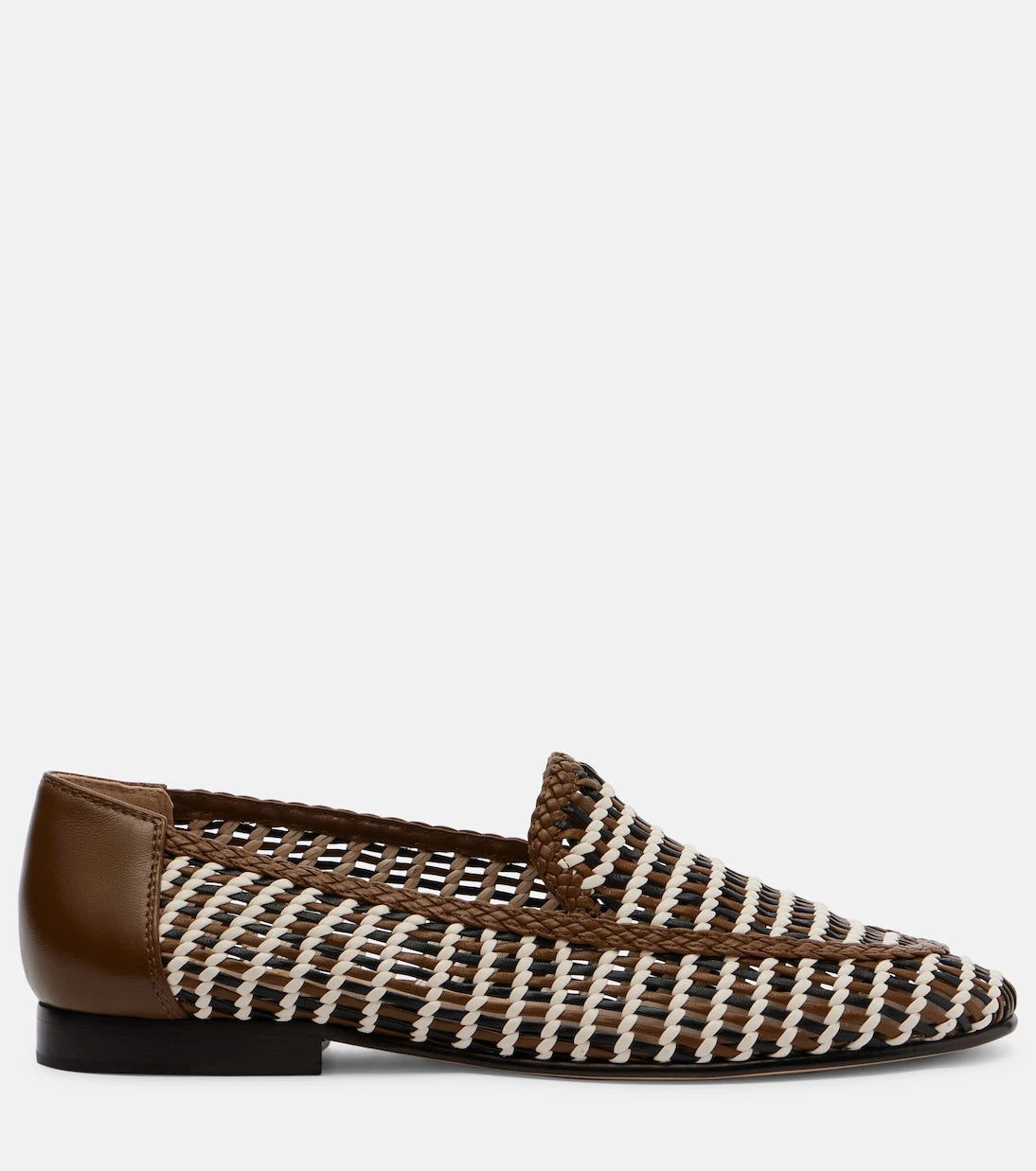 Veronica Beard - Prilla woven leather loafers