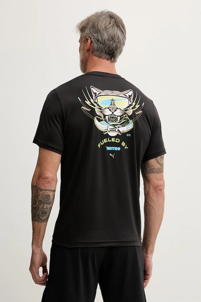Puma erkek antrenman tişörtü Run Nitro Graphic