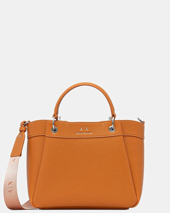 Armani Exchange kadın çantası, suni deriden
