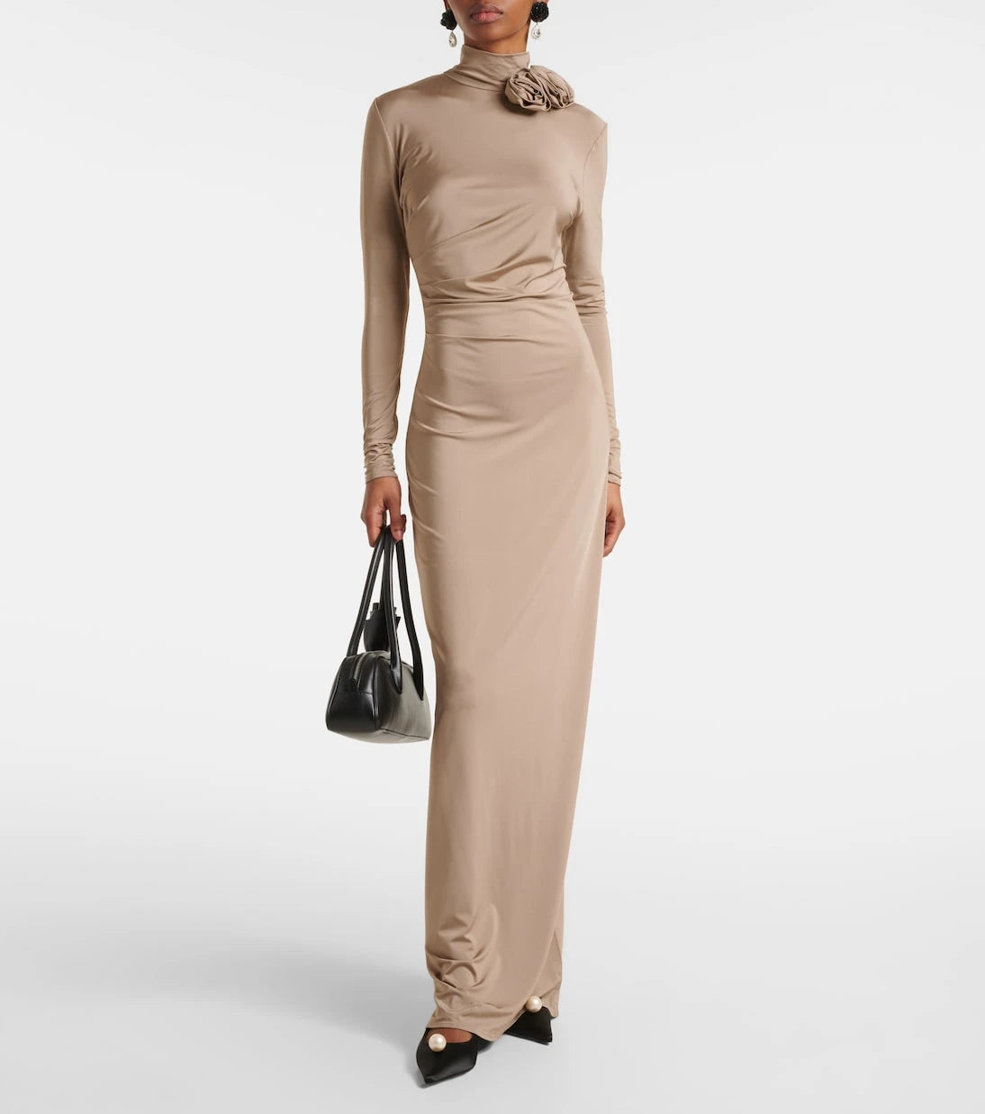 Magda Butrym - Floral-appliqué gown