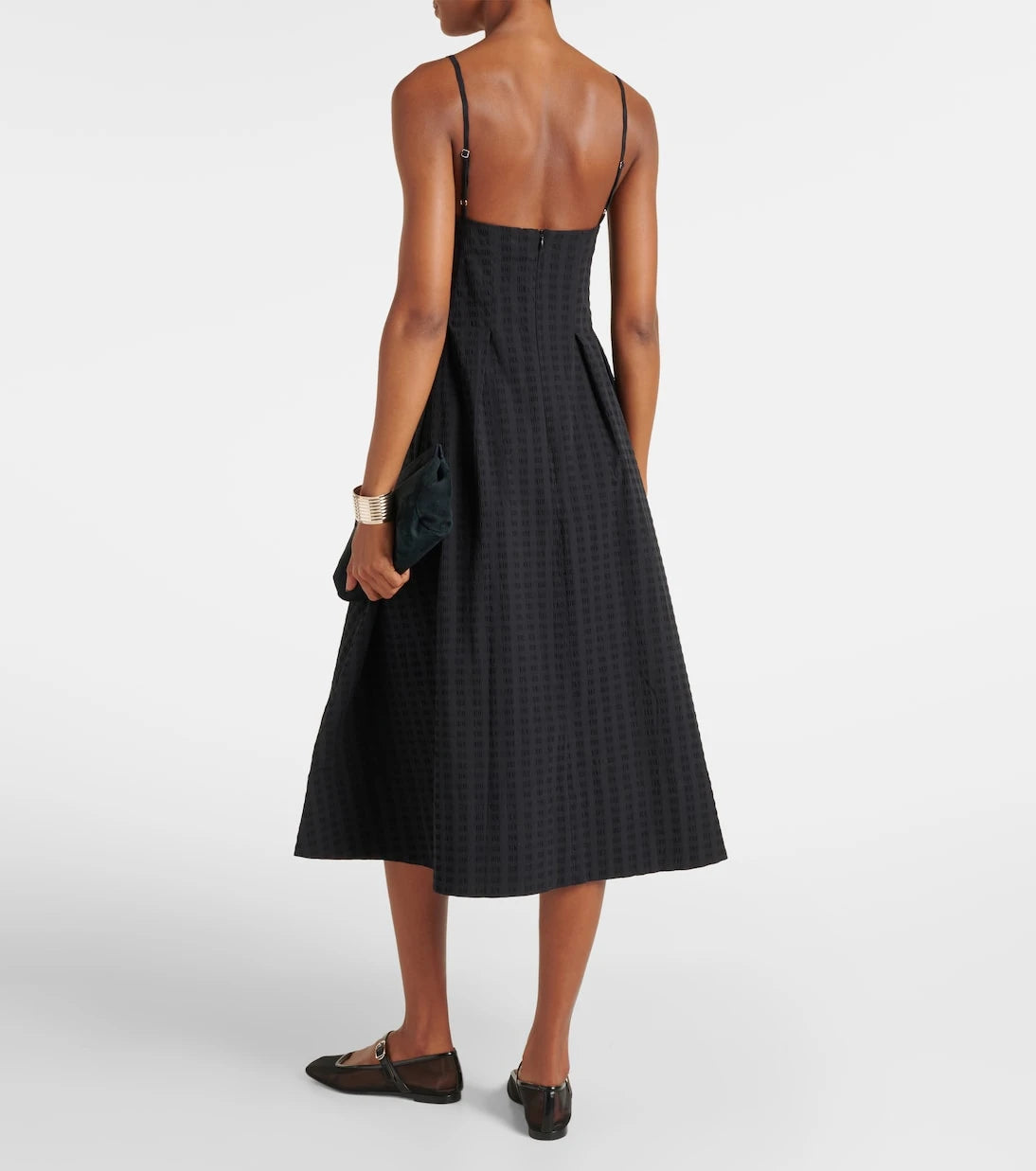 Asceno - Kate cotton midi dress