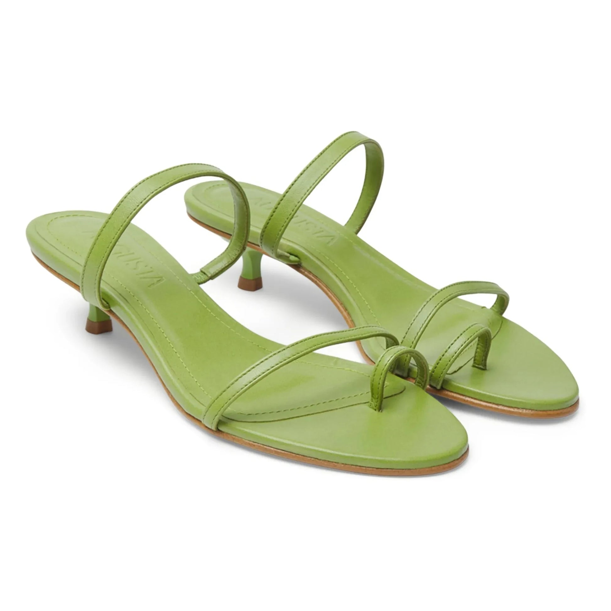 Augusta - Daisy sandals | Green