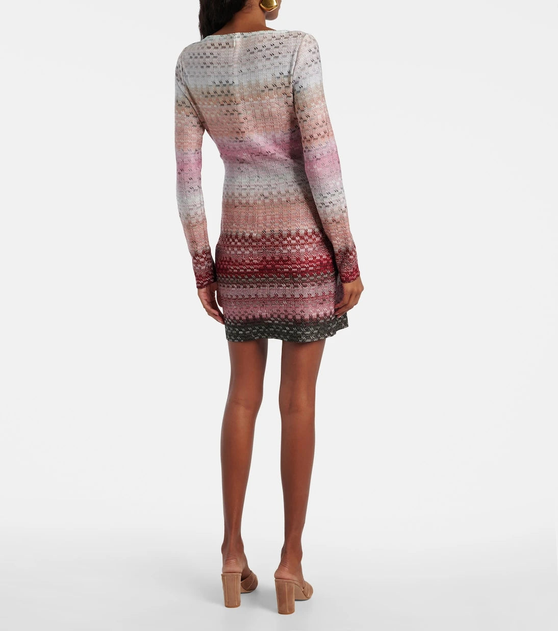 Missoni - Zigzag lamé minidress