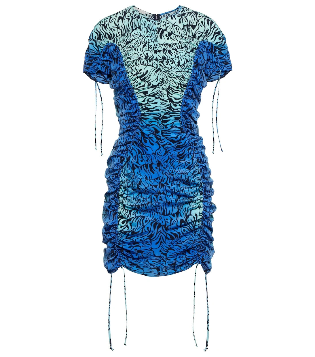 Stella McCartney - Printed silk minidress