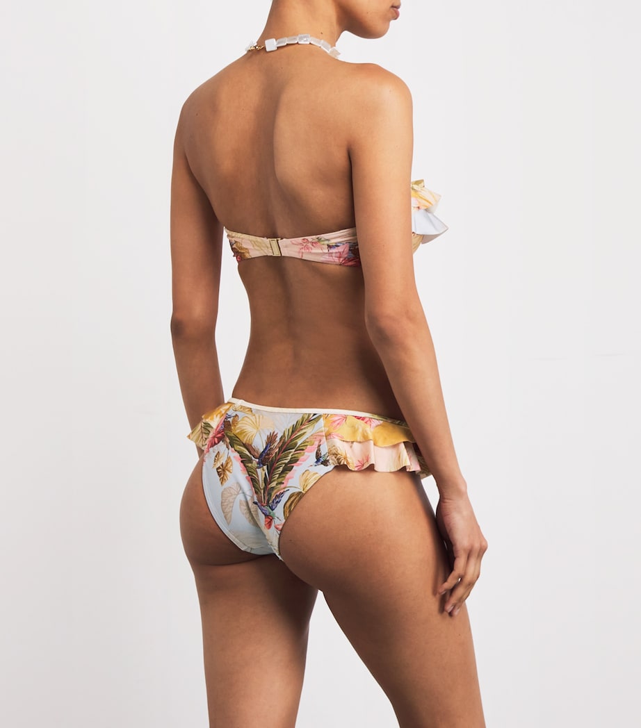 Multi Frill-Trim Ascension Bikini