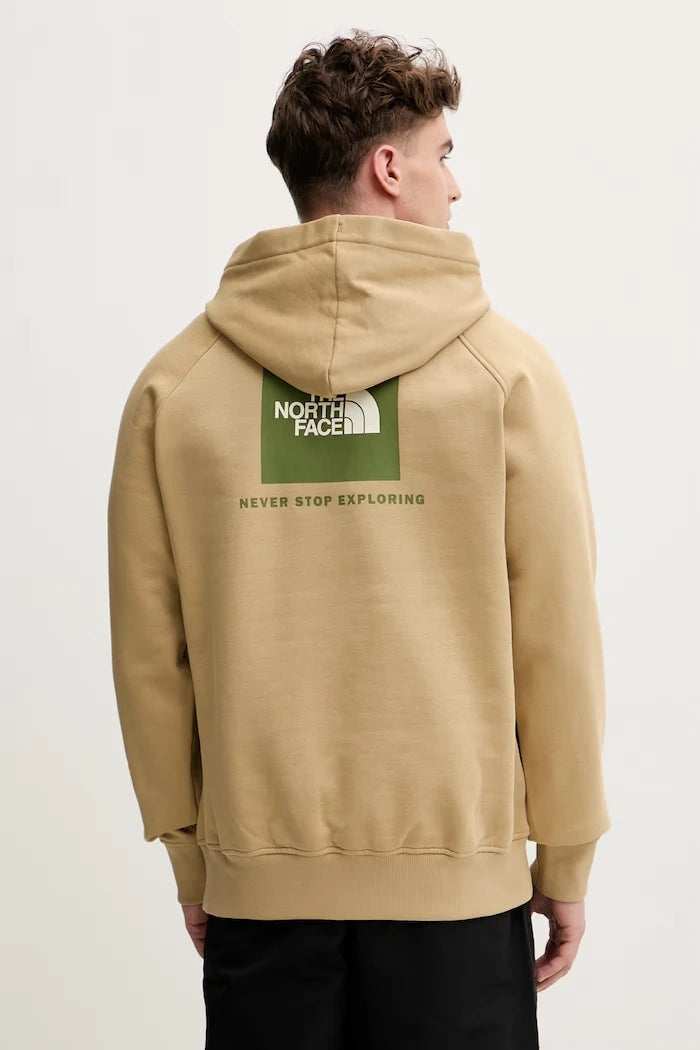 The North Face kapüşonlu erkek pamuklu Raglan sweatshirt