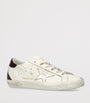 Golden Goose White Leather Super-Star Sneakers