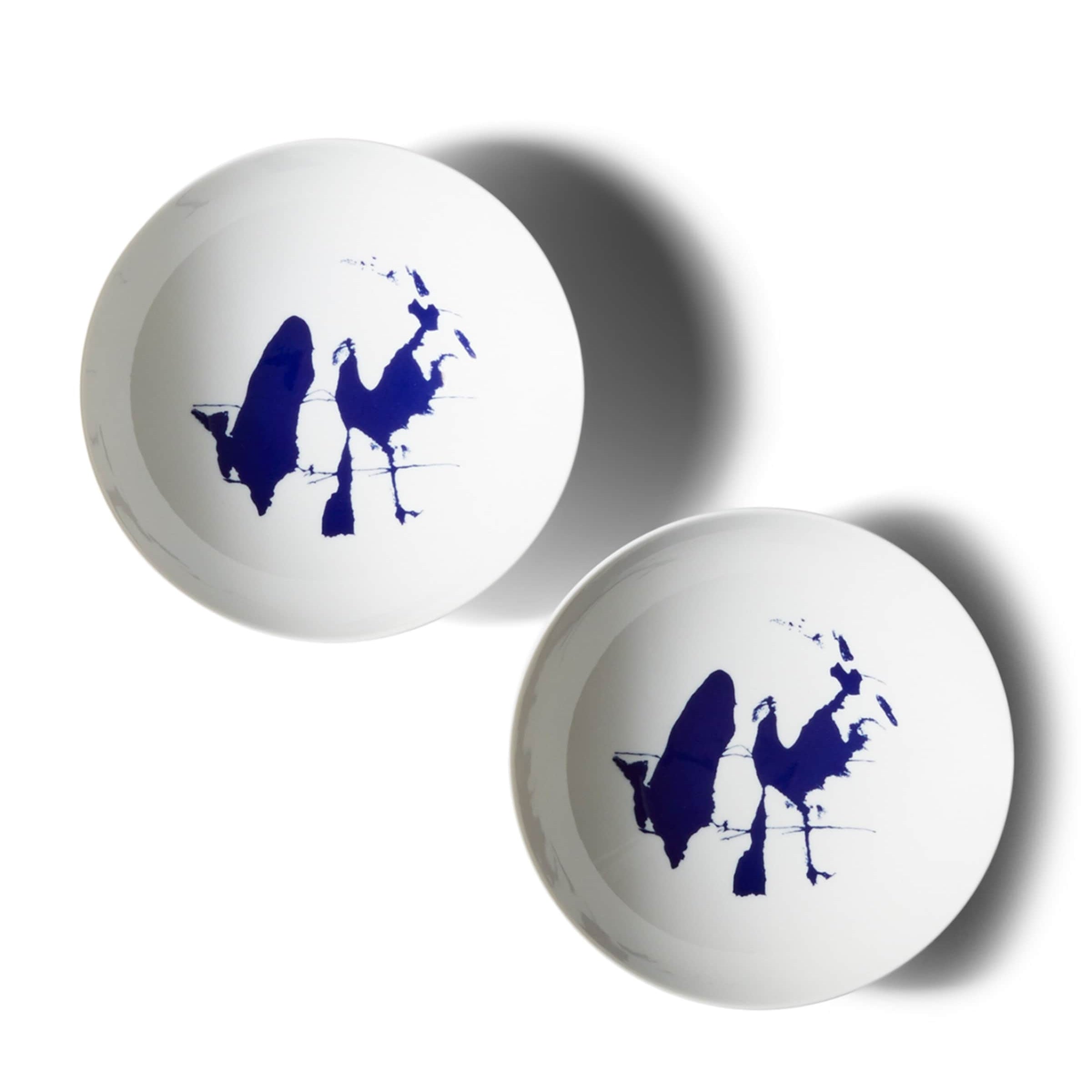 Cassina x Ginori 1735 Set of 2 Le Monde de Charlotte Perriand Neige Deep Plates (27cm)