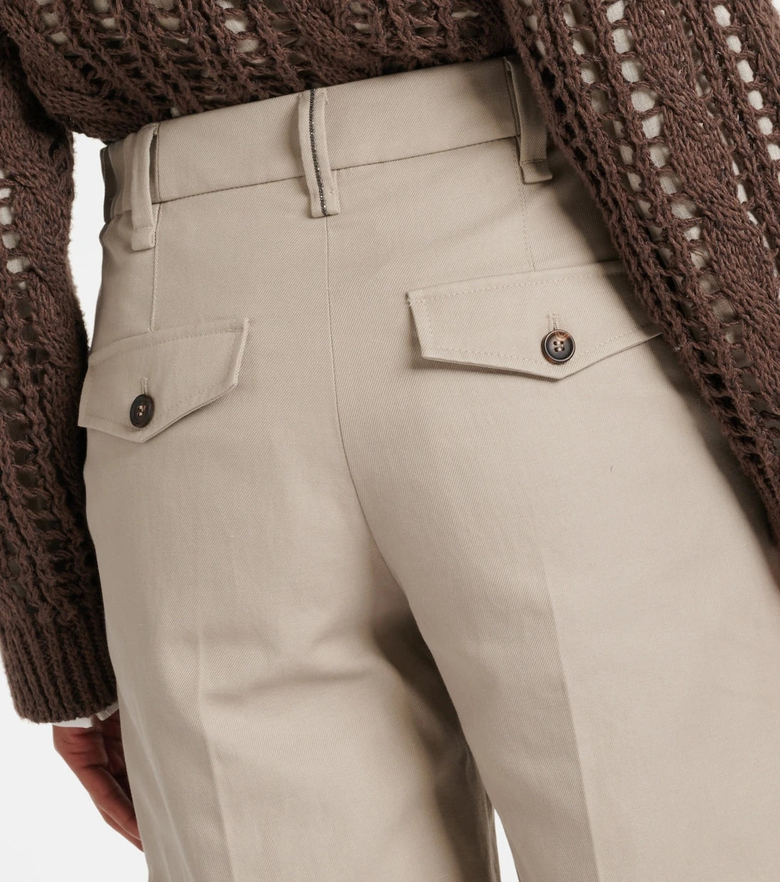 Brunello Cucinelli - Cotton and linen Bermuda shorts