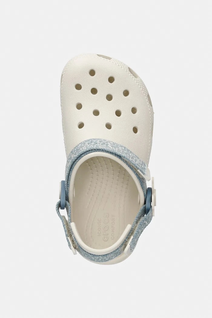 Crocs чехли за деца CLASSIC DNM FLWR ADJ BACKSTRAP CLOG K