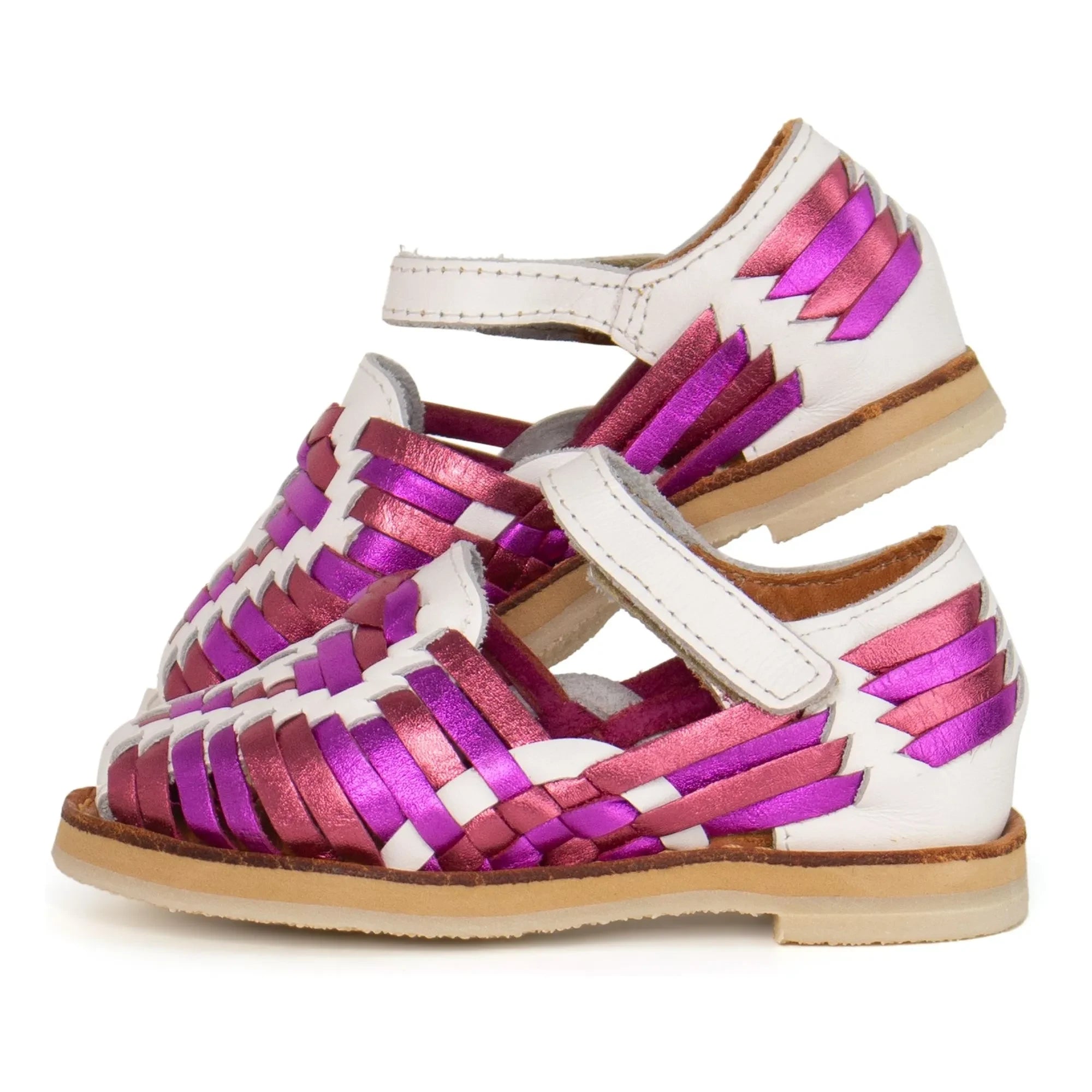 Mapache - Alegria Multi Metallic Sandals | Pink