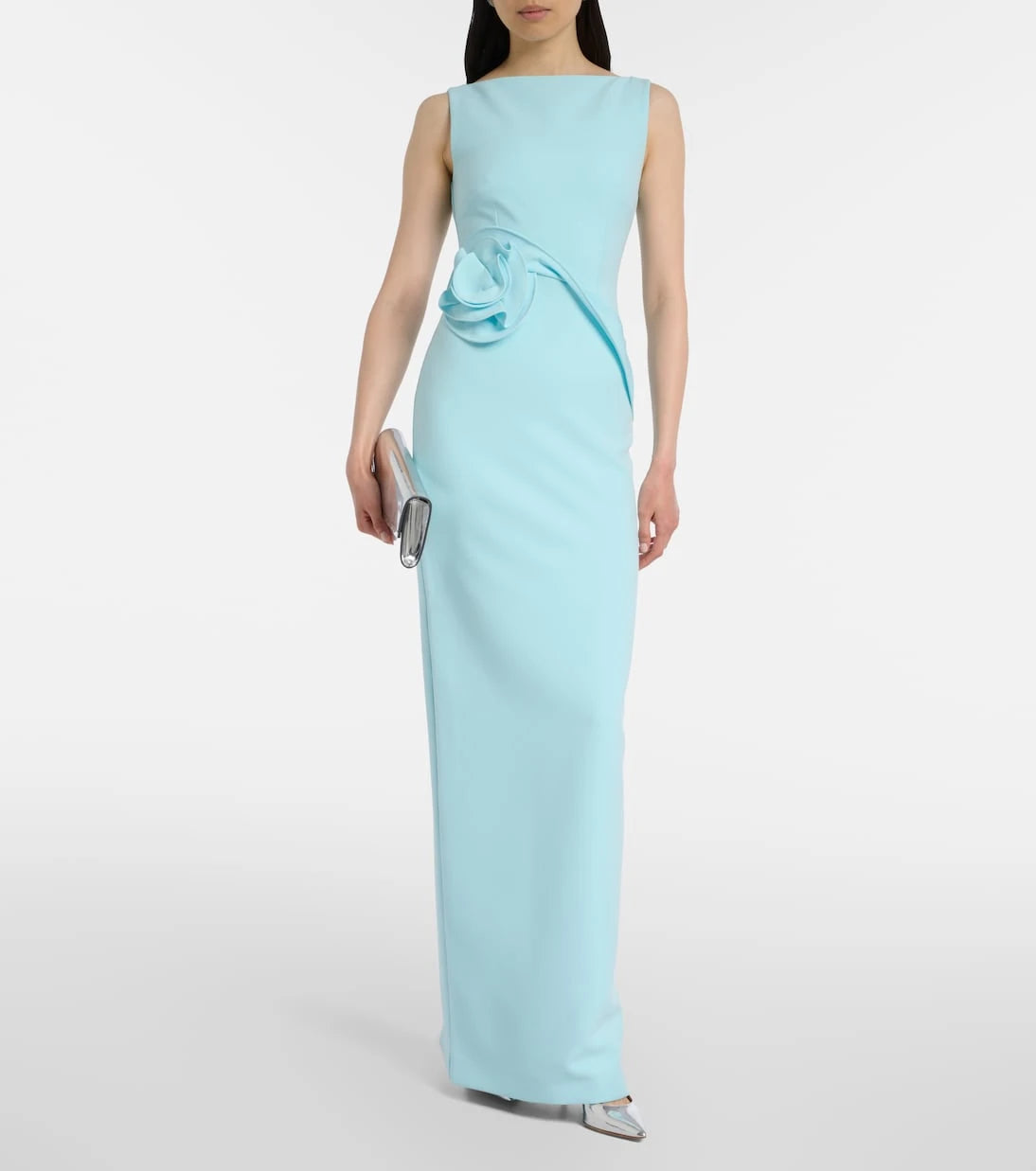 Roland Mouret - Floral-appliqué gown