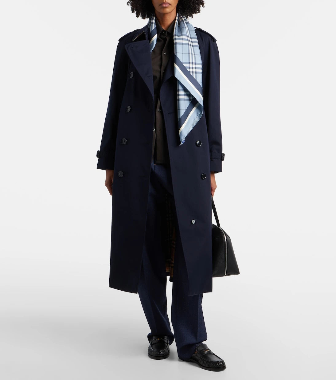 Burberry - Burberry Ekose ipek dimi eşarp