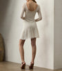 Ralph Lauren Collection White Mulberry Silk Mini Dress