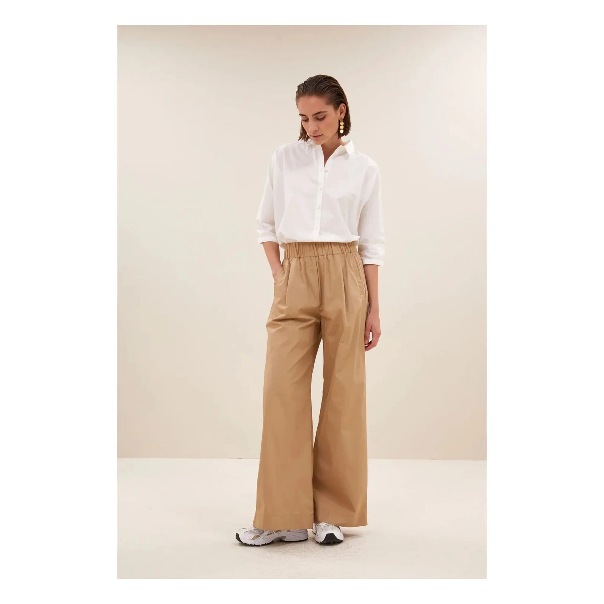 By Bar - Benji Cotton Poplin Trousers