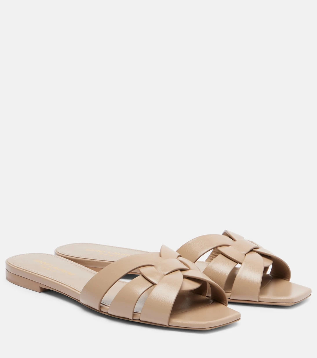 Saint Laurent - Tribute Nu Pieds 05 leather sandals