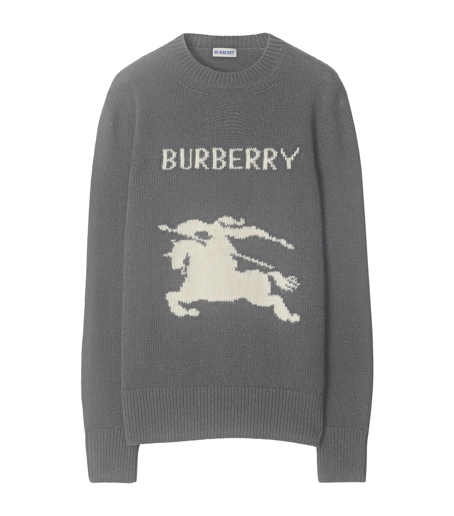 Grey Wool-Cashmere EKD Sweater