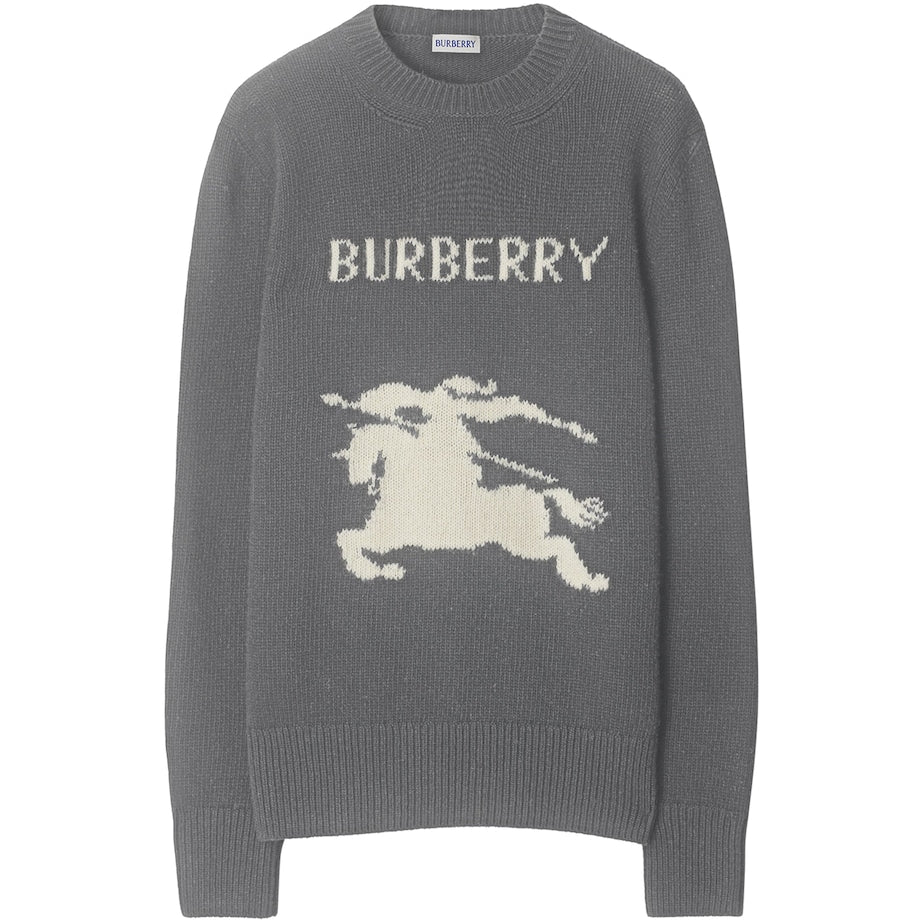 Grey Wool-Cashmere EKD Sweater