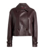 Red Blaise Leather Jacket