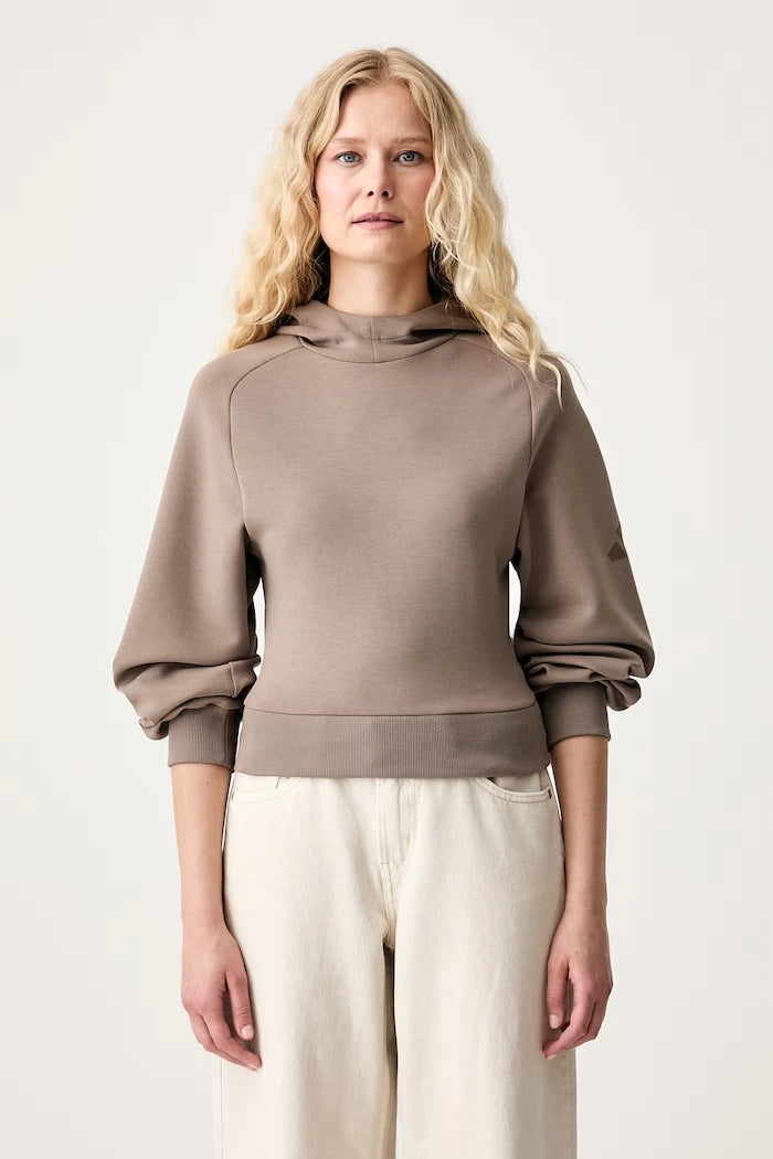 adidas kadın kapüşonlu modal Soft Lux sweatshirt