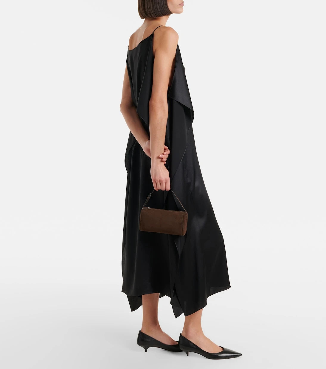 The Row - '90s suede top-handle bag