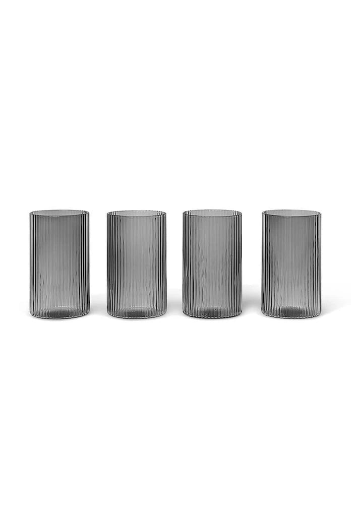 Комплект чаши ferm LIVING Ripple Verrines 140 ml (4 броя)