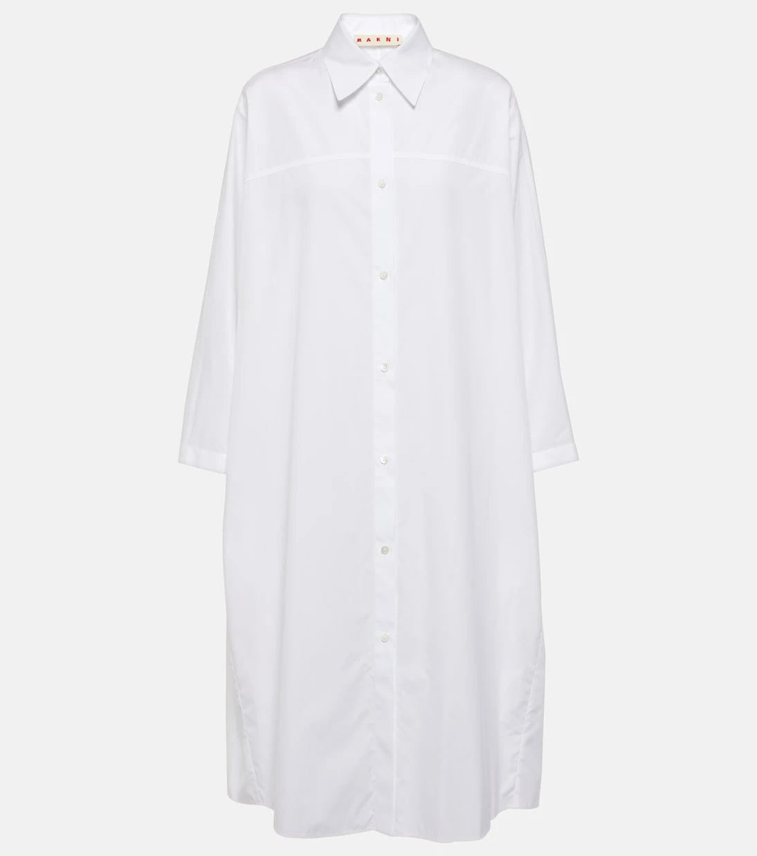 Marni - Cotton poplin shirt dress