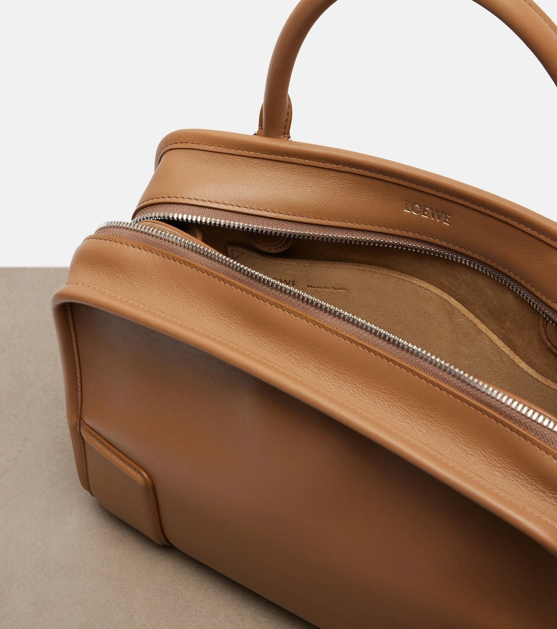 Loewe - Amazona 180 Medium leather top-handle bag