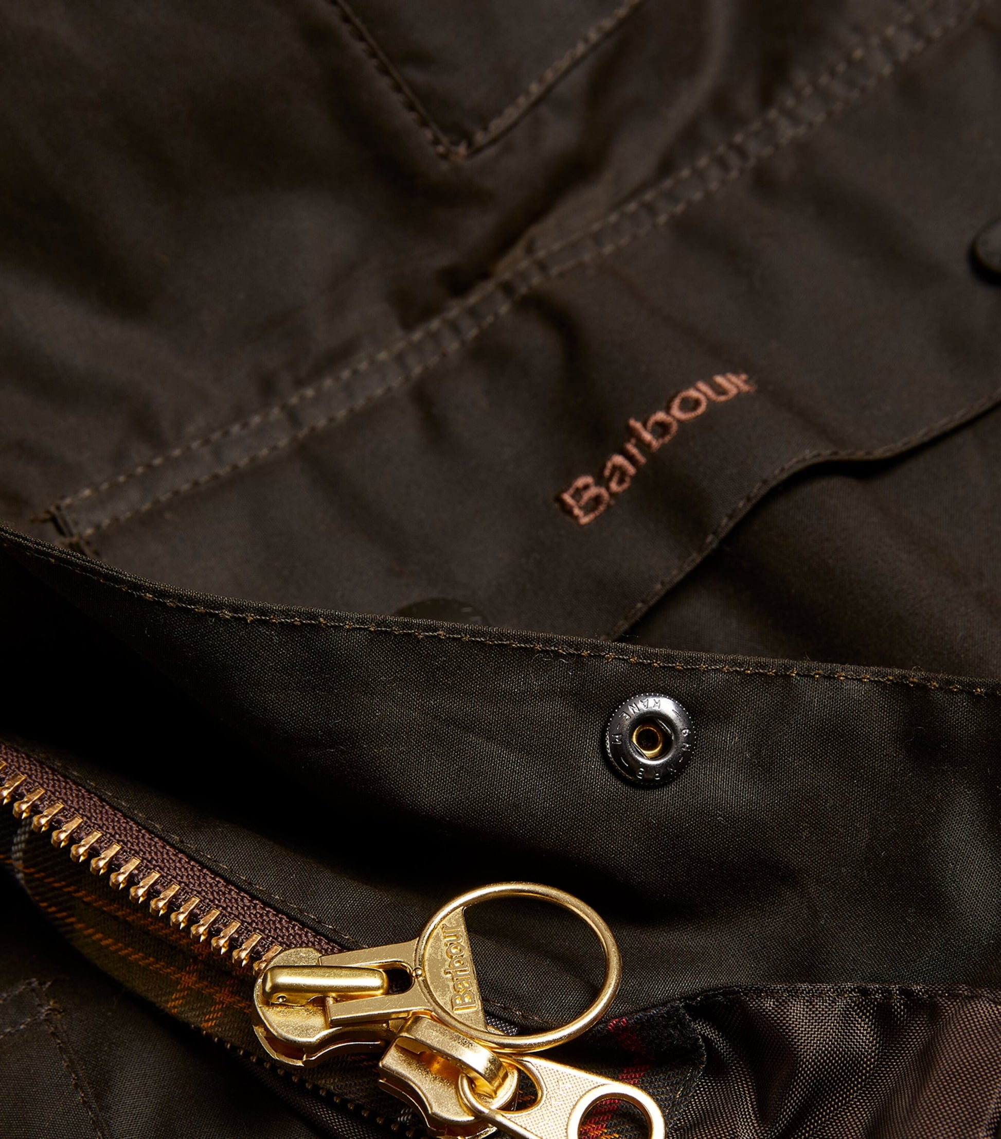 Barbour Green Waxed Bedale Jacket