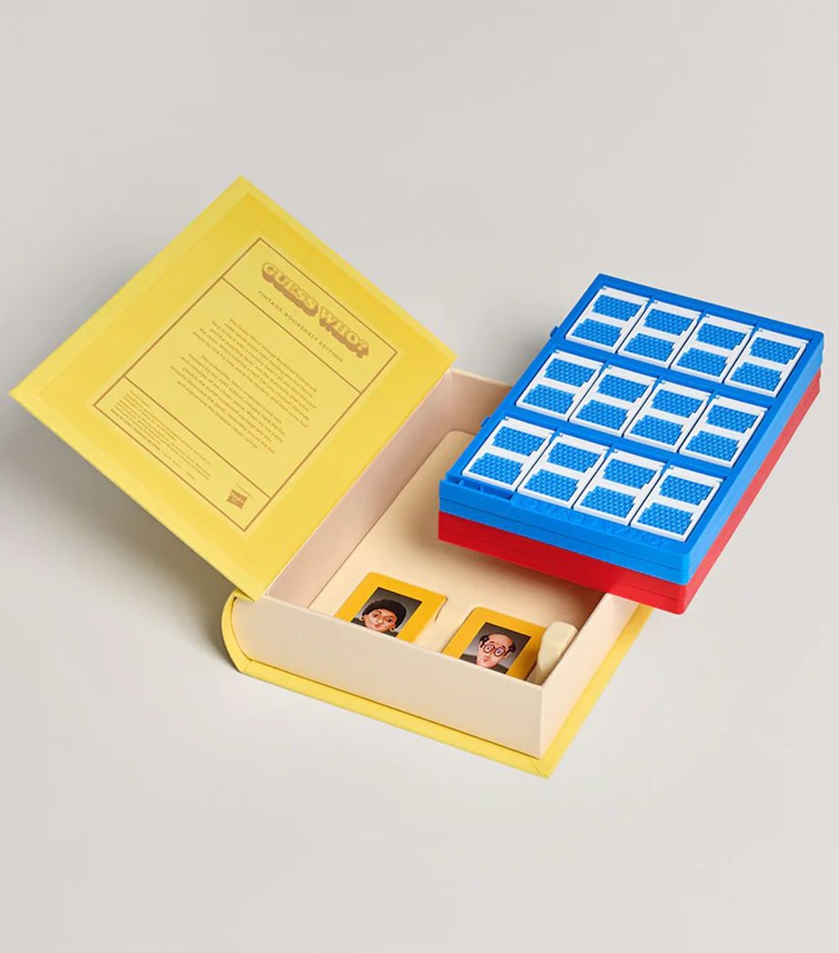 Guess Who Vintage Bookshelf Edition Board Game