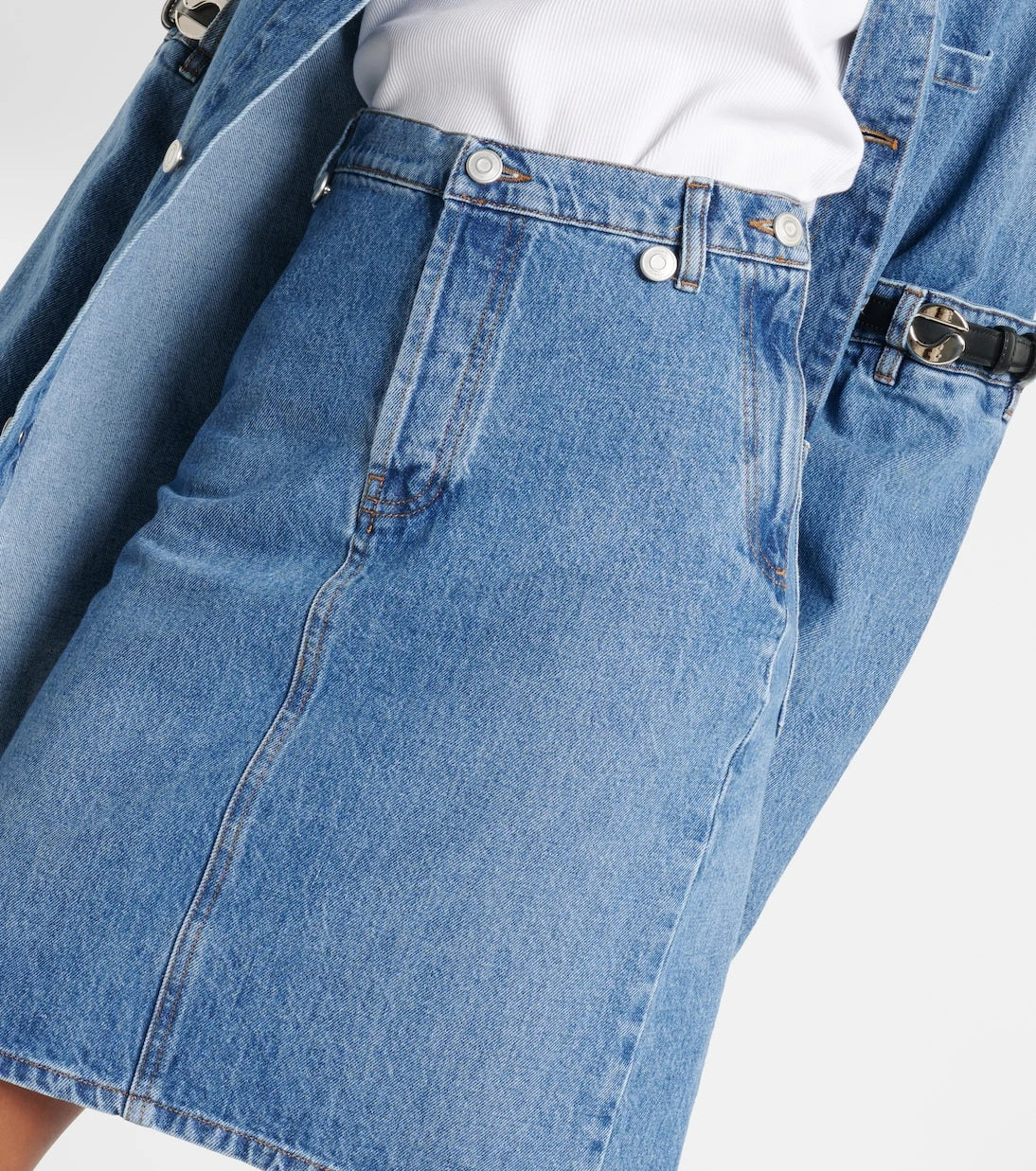 Coperni - Denim pencil skirt