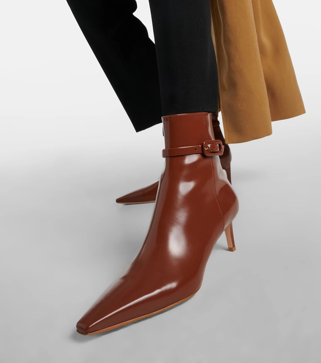 Gianvito Rossi - Patent leather ankle boots