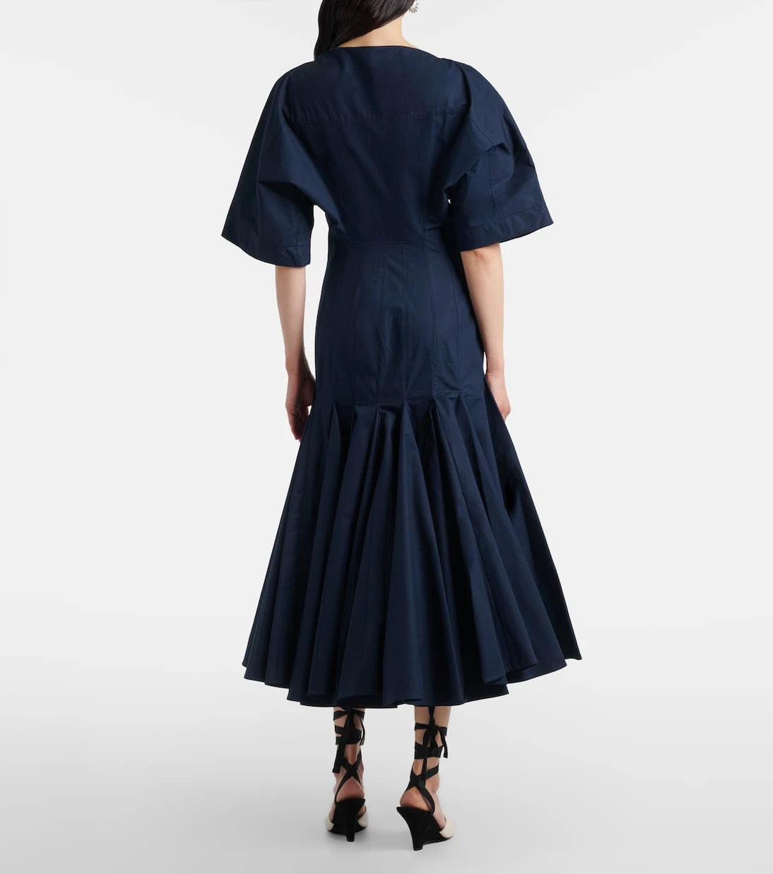 Jacquemus - Moisson cotton poplin midi dress