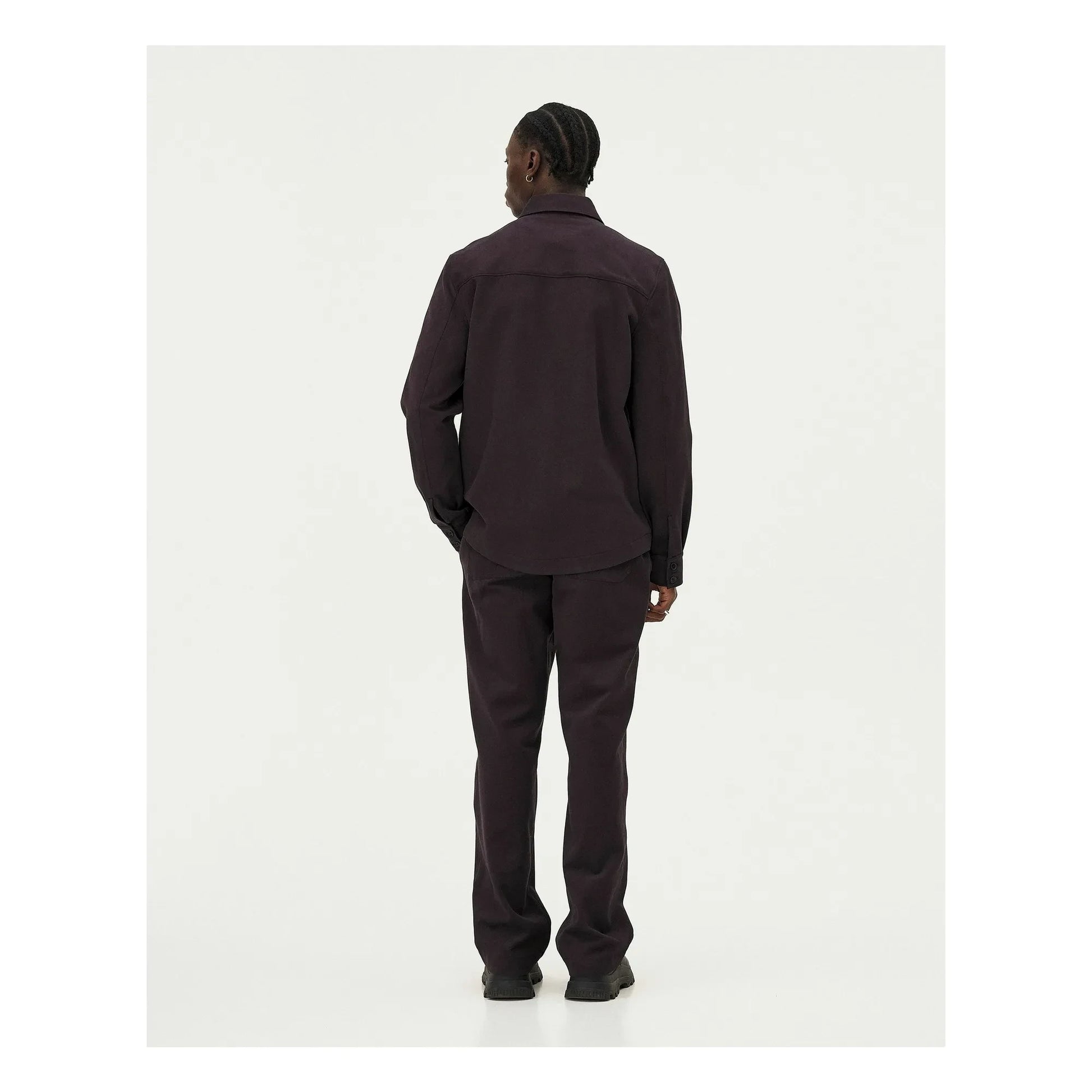 Noyoco - Ottawa Organic Cotton Overshirt | Dark grey