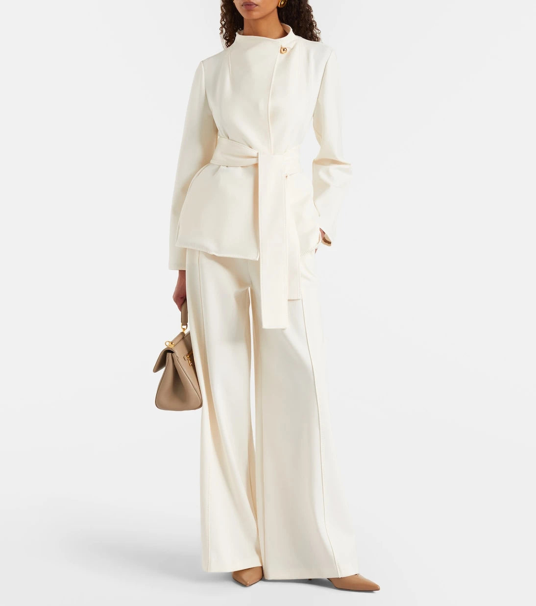 Max Mara - Nigella jersey wide-leg pants