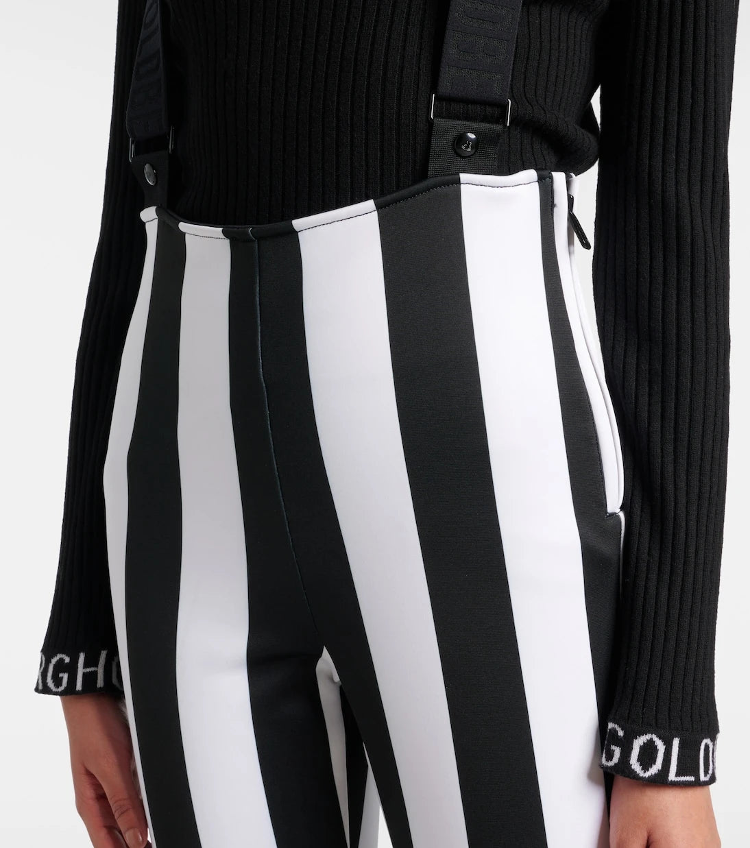 Goldbergh - Lunira striped ski salopettes