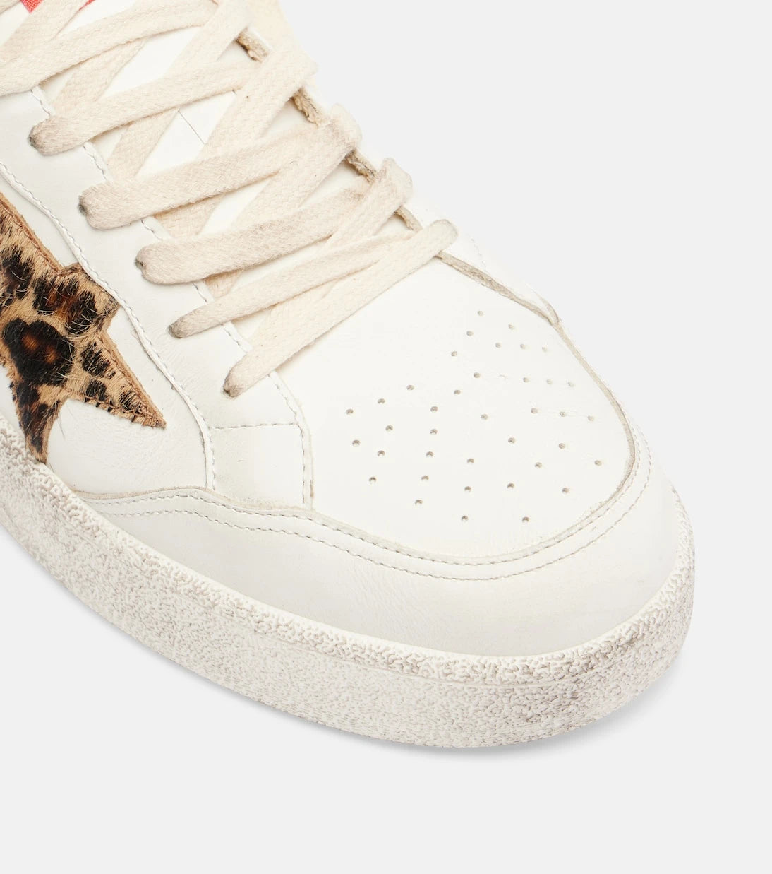 Golden Goose - Ball Star leather platform sneakers