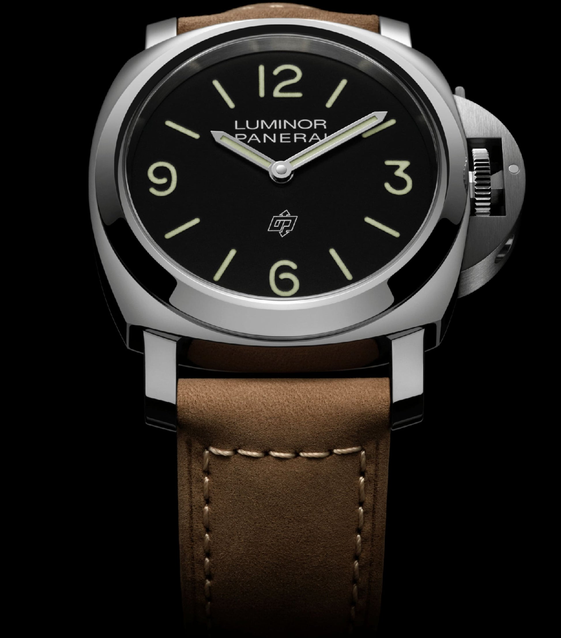 Panerai Stainless Steel Luminor Watch 44mm