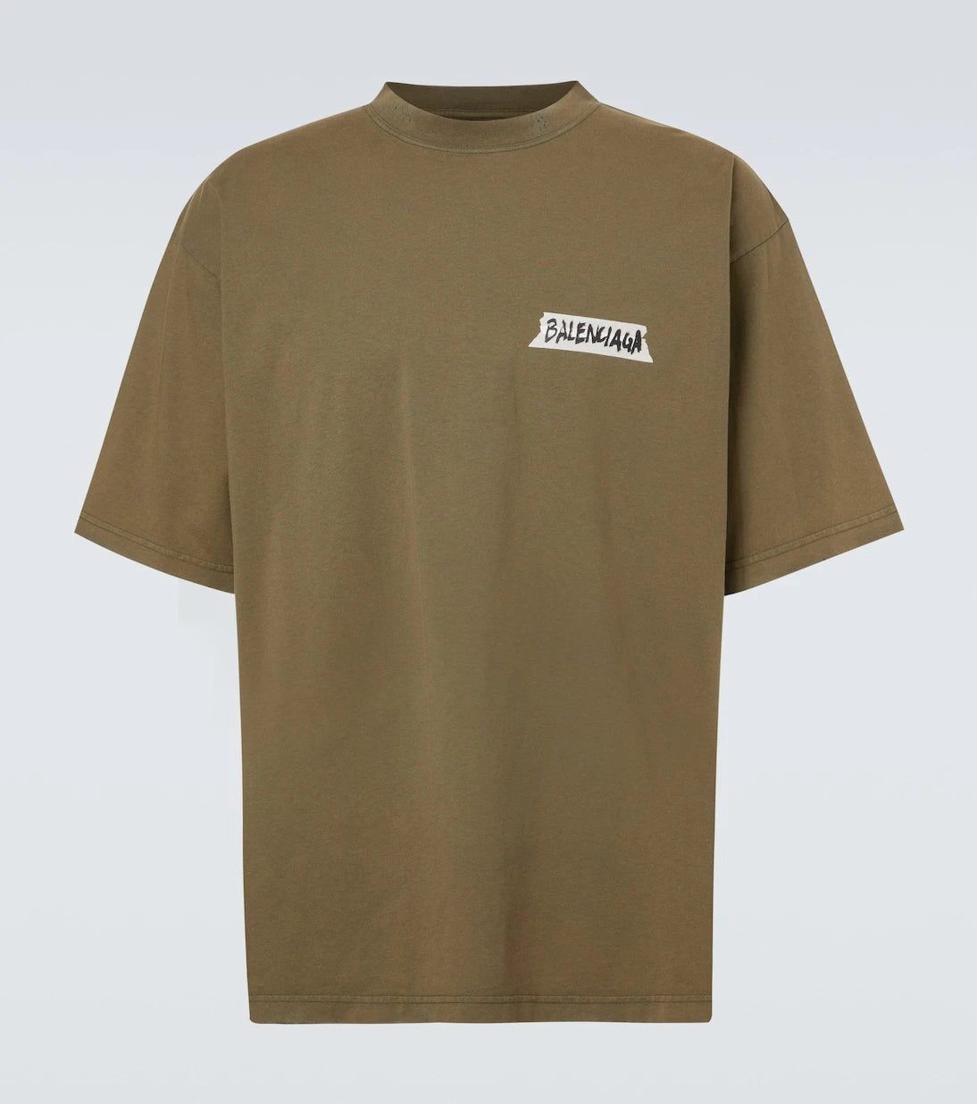 Balenciaga - Logo cotton jersey T-shirt