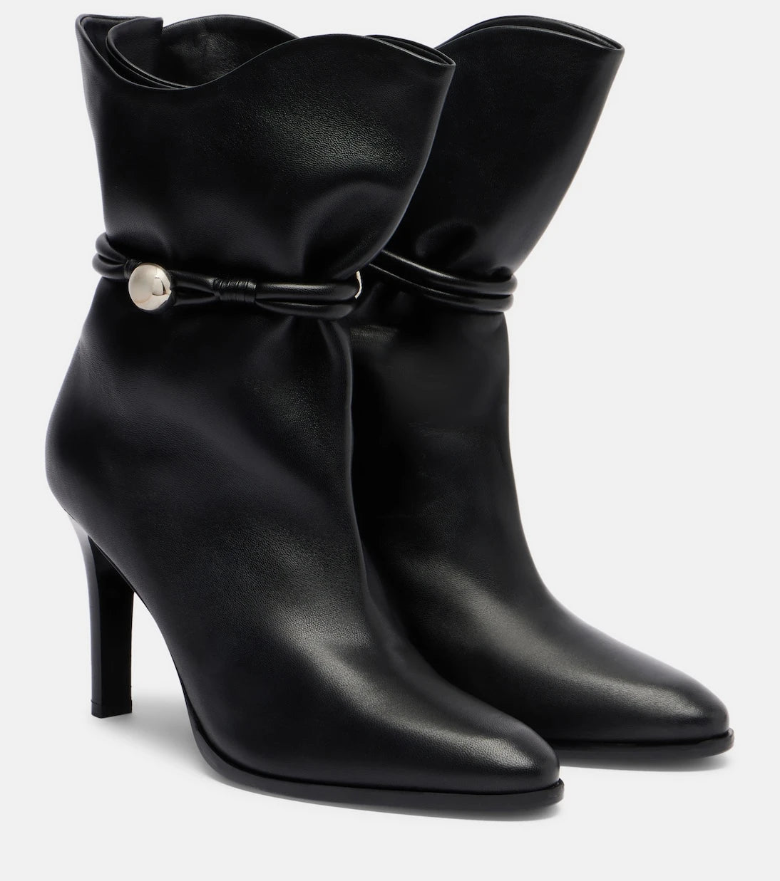Isabel Marant - Lolya 90 leather ankle boots