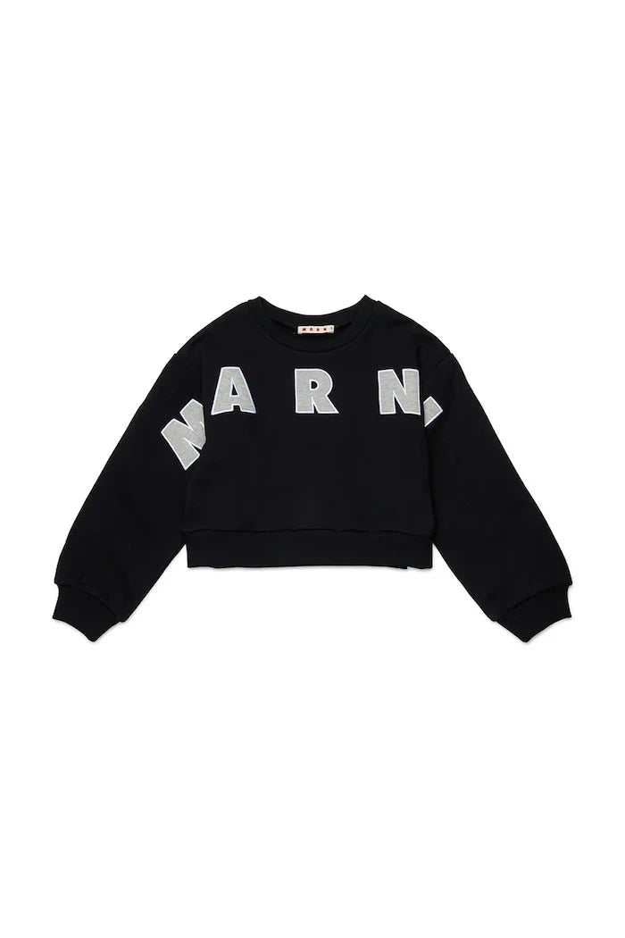 Детски памучен суичър Marni MS220F SWEAT-SHIRT