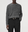 AllSaints Grey Oversized Myles Sweater