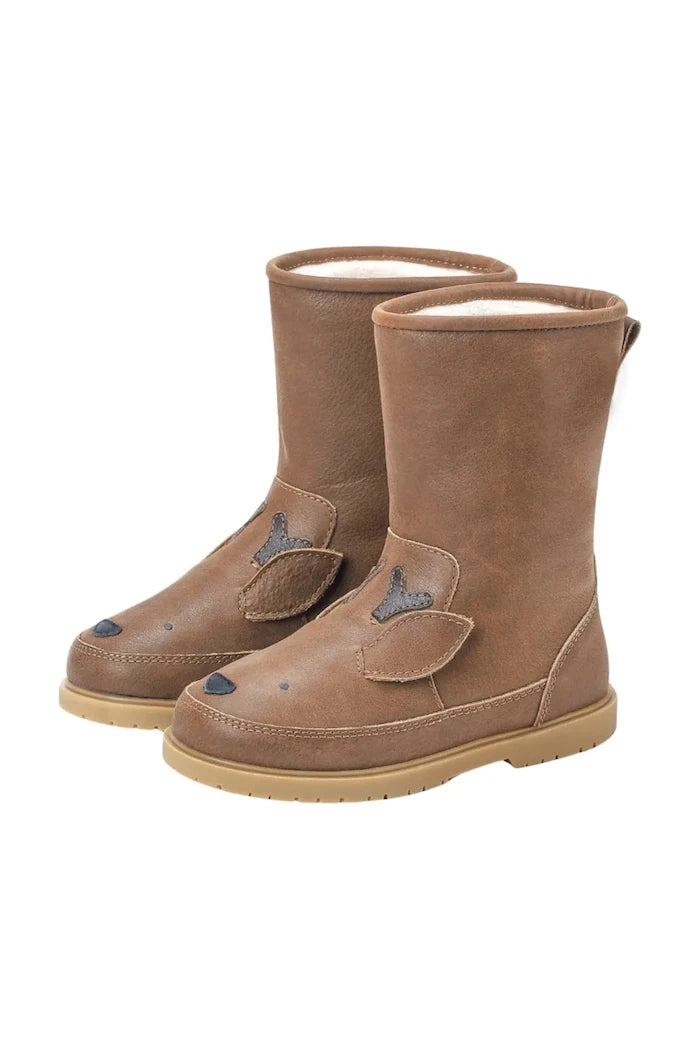 Donsje Wadudu Special Boots Stag Çocuk Deri Kışlık Botlar
