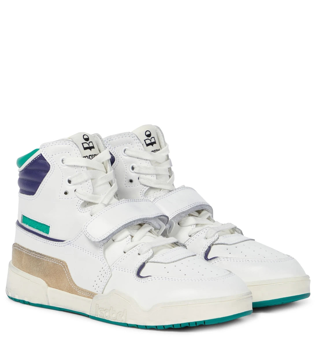 Isabel Marant - Alsee leather high-top sneakers