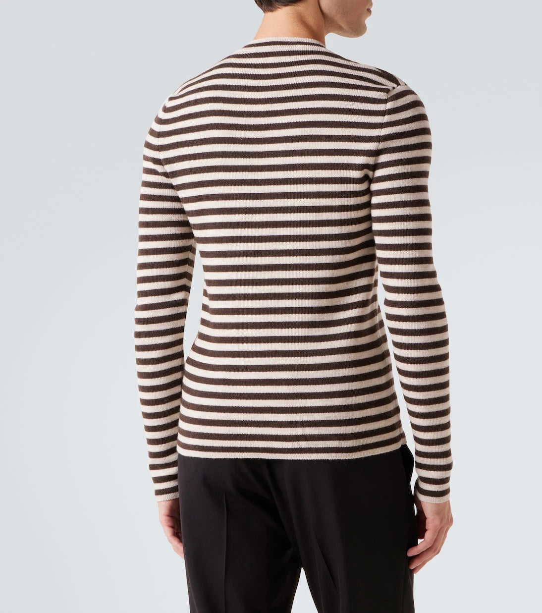 Prada - Striped virgin wool sweater
