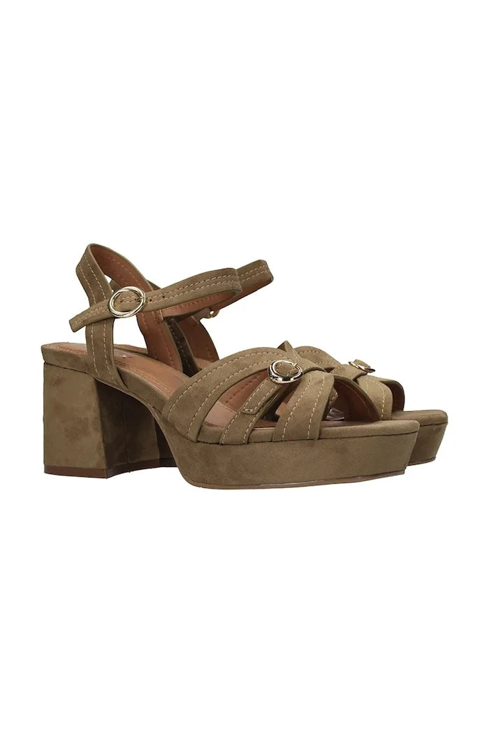 Mexx сандали с дебел ток TOBIE NICKY Heeled sandal